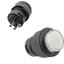 R16-503BD 4 pin 3A 250V AC สวิทช์กดติด ปล่อยดับ มีไฟ LED สีขาว Round Push Button Boat Momentary Switch white Light SPDT สวิตช์