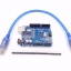 Arduino UNO R3 Development Board ATmega328P CH340 พร้อมสาย USB ยาว 28 cm.
