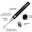 หัวแร้งแบบพกพา 300-450C three-speed smart portable wireless USB soldering iron type-C interface small soldering iron set