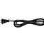 ปลั๊กตัวผู้ 2 ขา ขนาด 2x0.75 sq.mm. ยาว 1 เมตร 250V 8A Pure copper national standard power cord two plug power cord 2*0.75 sq.mm. 1 meter สายไฟพร้อมหัวปลั๊ก