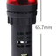 AD16-22SM 220V 22mm. flash Light Red color with sound buzzer alarm
