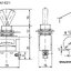 สวิทช์โยก 2 ทาง 2 ขา 16A 250V E-TEN 1021 2Pin SPST 2 Feet 2 Gear Toggle Switch OFF-ON