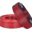 UL2468 20AWG 300V 5 Amp สายไฟคู่ ดำ-แดง Twin Cable ขนาด 20 AWG สายไฟดีซี DC Cable สายลำโพง ดำแดง Speaker Cable #20AWG