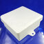 กล่องพลาสติกกันน้ำ 135*125*56 mm. ฝาเลื่อนขึ้นลง Plastic monitoring power supply waterproof box outdoor rainproof housing transceiver tail cable housing