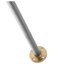 แกนสกรูขนาด 8mm. ยาว 100mm. ระยะเกลียว 2 mm. Lead Screw Dia 8mm Length 100mm pitch 2mm. with Nut T8 Lead Screw for RepRap 3D Printers Parts Trapezoidal Screw Copper Nuts