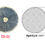 TD-05 วงกลม Specular แผ่นสะท้อนแสง80 mm. Photoelectric Sensor Switch Reflector Mirror Reflection Plate Feedback Board Infrared Sensor 80mm Circular TD05