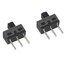 SS12D10 Slide Switch 3A 250V 3Pins Straight Feet 1P2T Handle High 5mm SS-12D10 SPDT