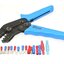 คีมย้ำสายไฟ Crimping Plier SN-02C AWG24-14 (0.25-2.5 sq.mm.) for Non- Insuated Terminal and butt connectors ขั้วไฟฟ้า Clamp