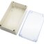 กล่องพลาสติกกันน้ำ F1-2 ขนาด 200*120*75 mm. ฝาใส เนื้อหนาแข็งแรงทนทาน High quality waterproof IP65 plastic junction electronics box frame with transparent