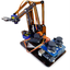 แขนกลหุ่นยนต์ อะคริลิคสีน้ำเงิน (ไม่รวมเซอร์โวและแผงวงจร) UNO R3 servo SG90 Acrylic Blue color Robot Arm DIY Maker Learning เพื่อการเรียนรู้