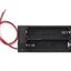 รางถ่าน AA 2 ก้อน 3V มีสวิตช์ ฝาปิด พร้อมสายไฟ 2 section Battery Holder Storage Case Box With Switch&Cover for AA Batteries Standard Container battery