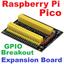 Raspberry Pi Pico GPIO Breakout Extender DIY Expansion Board Male to Female Pin with Switch for RPI Pico W