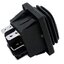 สวิตช์กันน้ำ 3 ทาง 6 ขา ไม่มีไฟ AC 250V 15A KCD2 DPDT On-Off-On Switch 6 Pin Black color Waterproof Rocker Switch High Current Power Rocker 3 Gear 6 Foot Waterproof Power Switch สวิตช์กระดก