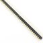 ก้างปลา 1x40 pin 2.54mm Pitch Gold Plated Male 40P 1*40 Round Pin Header Strip Hole Single Row Straight Socket Connector