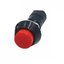PBS-11B สวิตช์กดติด ปล่อยดับ สีแดง 250V 3A AC 2PIN 12mm without lock Plastic Push Button Switch momentary Red Color สวิทช์