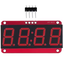 0.56 inch 4-bit 7 segment LED I2C driver HT16K33 จอ LED 4 หลัก 0.56 นิ้ว ไดรเวอร์ HT16K33 สำหรับ Arduino