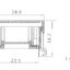 BLX-A Black For PCB Board 5x20mm Fuse Holder With Cover Chassis/Panel Mount กล่องใส่ฟิวส์มีฝาปิด