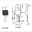 มอสเฟต FQP50N06 60V 50A 120W RDS(on) 18mΩ - 22mΩ(max) Power MOSFET N-Channel