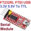FT232RL FTDI 3.3V 5.5V USB to TTL Serial Adapter Module Mini Port Module for Arduino Pro mini download cable mini interface
