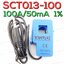 SCT-013-100-50mA เซนเซอร์วัดกระแสไฟฟ้า 100A 50mA 1% Non-invasive AC current sensor Split Core Current Transformer