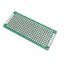 แผ่นปริ๊นอเนกประสงค์ 2 หน้า 3x7cm ไข่ปลา สีเขียว FR4 Double Side Prototype PCB Bread board Universal green 2.54mm Grid DIY Kit