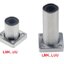 LMK10LUU 10mm flange linear bearing 10x19x55 mm seat square flange LMK linear motion bearing linear extension motion slider