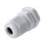 เคเบิ้ลแกลน PG9 สีขาว กันน้ำ ใช้กับสายไฟขนาด 4 - 8 mm. Cable Gland Waterproof Nylon Plastic Cable Gland Connector