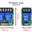 Relay 5V 2CH 30A with optocoupler isolation support high and low level trigger switch relay module