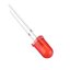 หลอด LED 5mm สีแดง แบบขุ่น 600-800mcd แพ็คละ 20 ตัว Red LED Diode Round Diffused Red Color Light Lamp