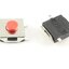 กดติดปล่อยดับ 4 ขา 6*6*3.1 mm.2 NO สีแดง Micro SMD Switch 4 Pin Tactile Tact Red Touch Push Button 6x6x3.1mm Red Head
