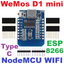 D1 Mini USB Type-C NodeMcu ESP8266 Mini NodeMCU Lua 4M WiFi ไร้สายสําหรับ Arduino