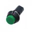 PBS-11B สวิตช์กดติด ปล่อยดับ สีเขียว 250V 3A AC 2PIN 12mm without lock Plastic Push Button Switch momentary Green Color สวิทช์