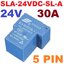 Relay 24V 30A SLA-24VDC-SL-A-(5 PIN) coil 24V Power Relay รีเลย์ 5 ขา