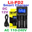 เครื่องชาร์จถ่าน LiitoKala Lii-PD2 LCD 3.7 V/1.2 V รองรับ NiMH AA AAA 18650 18350 18500 21700 20700 26650 ชาร์จแบตเตอรี่ลิเธียม Charger ชาร์จได้ 2 ก้อน