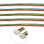 JST PH 2.0 mm double head 15cm. 4PIN (same direction) cable 4P plug connection terminal