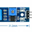 เซ็นเซอร์ตรวจจับแรงสั่นสะเทือน แบบปรับความไวได้ SW-420 Vibration Sensor Module Vibration Switch Alarm Sensor Module for Arduino
