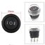 ฝาครอบสวิตช์กันน้ำ KCD1 series round outer diameter 23mm open hole 20mm ship type switch silica gel waterproof and dust-proof cap ยางใส ยางกันน้ำ
