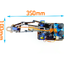 แขนกลหุ่นยนต์ อะคริลิคสีน้ำเงิน (ไม่รวมเซอร์โวและแผงวงจร) UNO R3 servo SG90 Acrylic Blue color Robot Arm DIY Maker Learning เพื่อการเรียนรู้