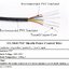 สายมัลติคอร์ 22AWG 6Core แบ่งขายเป็นเมตร UL2464 #22AWG multicore sheathed electronic wire 6 cores signal control cord Tinned Copper
