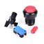 สวิตช์กดติดปล่อยดับ สีแดง แป้นสวิตช์ 33mm ใช้กับรูขนาด 24mm มีหลอดไฟ LED 12V Arcade game console round black button with light Push Button Arcade Button MicroSwitch Momentary switch