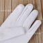 ุถุงมือเด็กออกงานสีขาว สีแดง แบบเรียบ ผ้ามันเงา ใส่สบาย ยืดหยุ่น