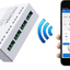 Tuya smart wifi access control relay inching self-locking interlocking module remote control switch AC 85-250V,Micro USB 5V input.