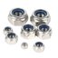 หัวน๊อตสแตนเลส กันคลาย กันหลวม ขนาด M3 สำหรับสรูเกลียวมิล 3 mm. DIN985 M3 Stainless Steel 304 Nylon Self-locking Hex Nuts Locking Slip Lock Nut หัวน็อตล็อค หัวน็อตล็อคกันคลาย