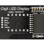TM1637 LED สีเขียว 4 หลัก 0.36 นิ้ว (0.36")ปรับความสว่างได้ 4-digit 7 segment display module 0.36 inch LED brightness adjustable with clock point