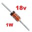 ซีเนอร์ไดโอด 1N4746A 18V 1W DO-41 zener diode