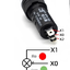 Pilot Lamp AD16-16SS Red and Green Dual Color LED Signal Light Indicator Lamp AD16-16SS AC/DC24V