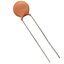 ตัวเก็บประจุแบบเซรามิก 0.1uF (100nF) 50V Ceramic Disc Capacitor Tolerance -20/+80% Dia 6mm Pitch 5 mm.