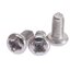 สกรูมิลแฉก GB ชุบนิเกิ้ล M2x12 mm. แพ็คละ 20 ตัว M2 round head cross nickel-plated screw lengthened carbon steel น็อตเกลียวมิล M2*12