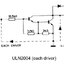 ULN2004AN TRANSISTOR ARRAY-7 NPN DARLINGTONS 6V TO 15V I/P 50V(CMOS) 500MA