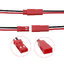 ขั้วต่อ ตัวผู้ JST/SYP 2.54mm-2P 20CM male Connector Plug With Wire Cable Line 200mm (20cm)